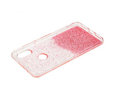 Чохол для Xiaomi Redmi Note 6 Pro Fashion блискітки + popsocket "рожевий" 3246902