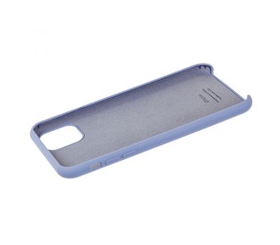 Чохол silicone для iPhone 11 Pro Max case лавандовий сірий 3247109