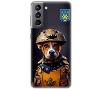 Чохол для Samsung Galaxy S21 FE (G990) MixCase Патрон фото в уніформі