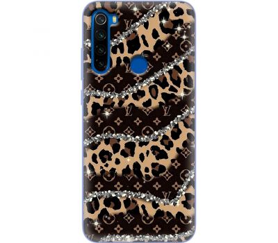 Чохол для Xiaomi Redmi Note 8T MixCase Леопард Louis Vuitton