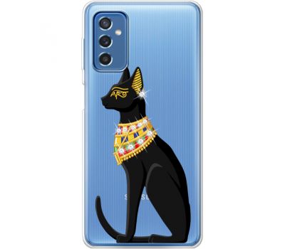 Чохол із стразами Samsung Galaxy M52 (M526) Egipet Cat