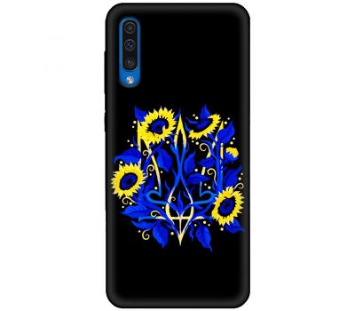 Чохол для Samsung Galaxy A50 / A50s / A30s MixCase патріотичні герб соняшники