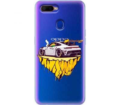 Чохол для Oppo A5s / A12 MixCase машини white car