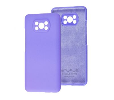 Чохол для Xiaomi Poco X3 / X3 Pro Wave camera Full light purple 3255314