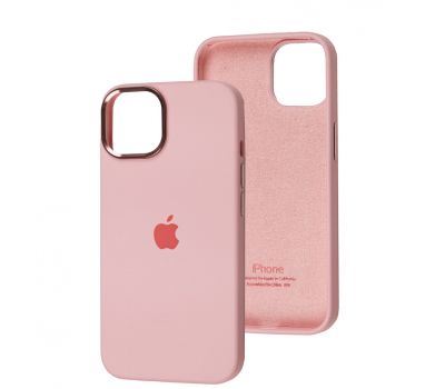 Чохол для iPhone 14 New silicone case light pink