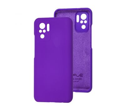 Чохол для Xiaomi Redmi Note 10 / Note 10s Wave Full dark purple