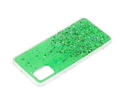 Чохол для Samsung Galaxy A51 (A515) Confetti Metal Dust зелений 3255606