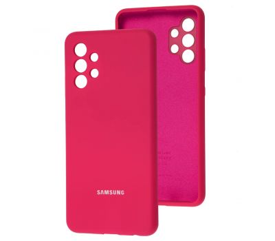 Чохол для Samsung Galaxy A32 (A325) Full camera рожевий / barbie pink 3257385