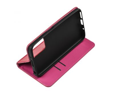 Чохол книжка для Xiaomi Redmi 10 Black magnet рожевий 3257133
