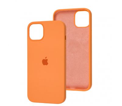 Чохол для iPhone 14 Plus Silicone Full papaya