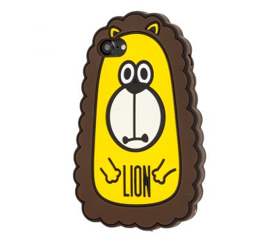 3D чохол Fat Animals для iPhone 7/8 лев