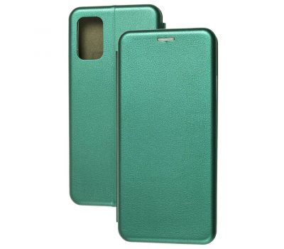 Чохол книжка Premium для Samsung Galaxy A02s / A03s зелений