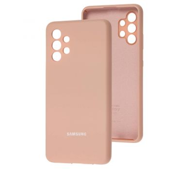Чохол для Samsung Galaxy A32 (A325) Full camera рожевий / pink sand