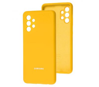 Чохол для Samsung Galaxy A32 (A325) Full camera жовтий / yellow
