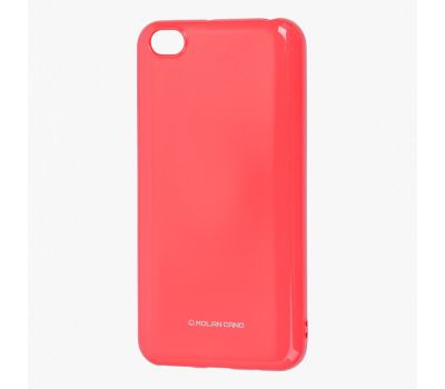 Чохол для Xiaomi Redmi Go Molan Cano Jelly глянець рожевий 326756