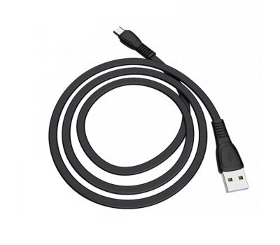 Кабель USB Hoco X40 Noah microUSB 2.4A 1m чорний 3260962