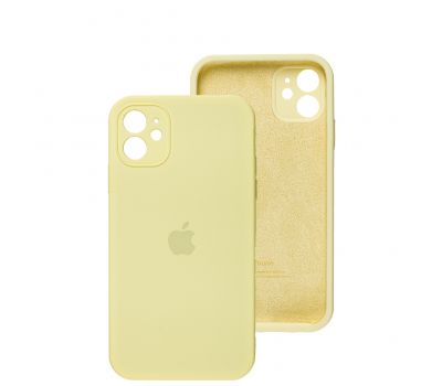 Чохол для iPhone 11 Square Full camera жовтий/mellow yellow
