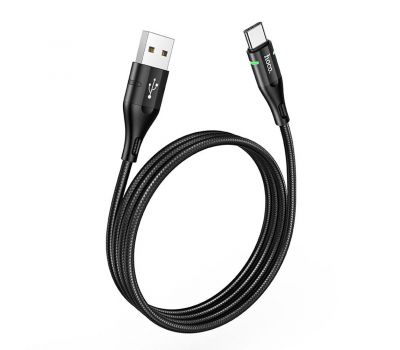 Кабель USB Hoco U93 Shadow Type-C 1.2 m чорний 3261088