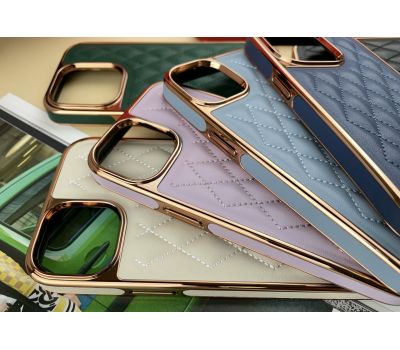 Чохол для iPhone 13 Pro Puloka leather case purple 3261511