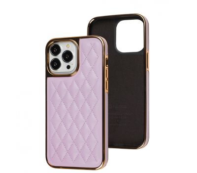 Чохол для iPhone 13 Pro Puloka leather case purple