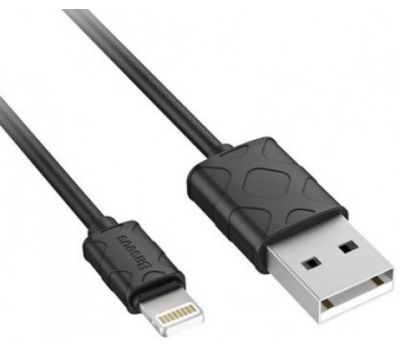 Кабель USB Baseus Yaven Lightning 2.1A 1m чорний 3261025