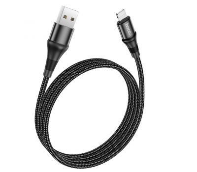 Кабель USB Hoco X50 Excellent Lightning 1m чорний