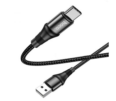 Кабель USB Hoco X50 Excellent Type-C 1m чорний 3261277