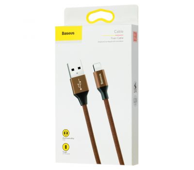 Кабель USB Baseus Yiven Lightning Cable 2A 1.2m коричневий 3261035