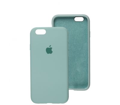 Чохол для iPhone 6 / 6s Silicone Full бірюзовий / turquoise