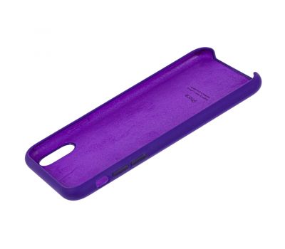 Чохол Silicone для iPhone X / Xs Premium case ultra violet 3262215