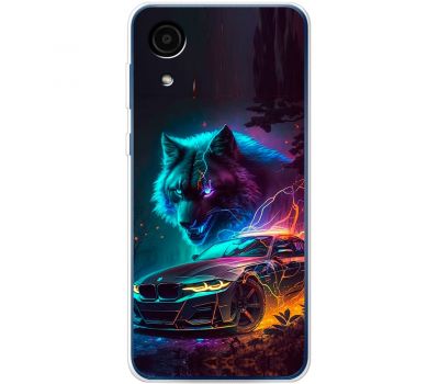 Чохол для Samsung Galaxy A03 Core MixCase машини bmw вовк