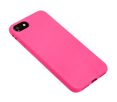 Чохол силіконовий для iPhone 7/8 матовий рожевий 3263885
