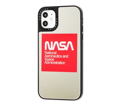 Чохол для iPhone 11 Tify Mirror Nasa дзеркально-червоний