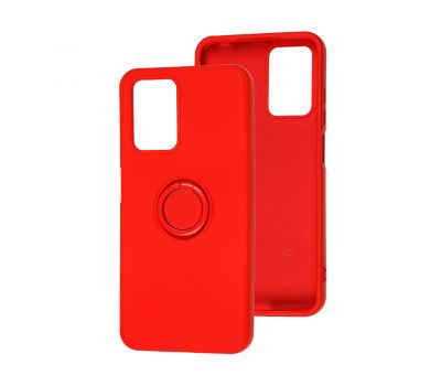 Чохол для Xiaomi Redmi 10 WAVE Color Ring червоний