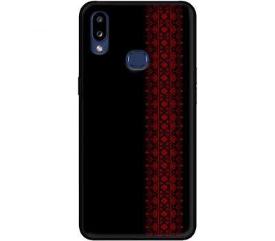 Чохол для Samsung Galaxy A10s (A107) MixCase патріотичні червоний колір вишиванки