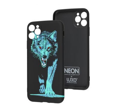 Чохол для iPhone 11 Pro WAVE neon x luxo Wild wolf