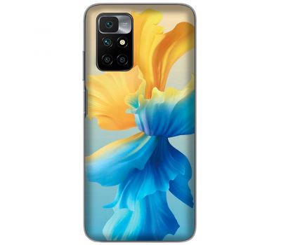 Чохол для Xiaomi Redmi 10 MixCase патріотичні квітка України