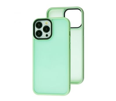 Чохол для iPhone 13 Pro WAVE Matte Colorful mint