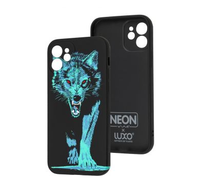 Чохол для iPhone 12 WAVE neon x luxo Wild wolf