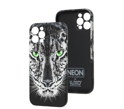 Чохол для iPhone 12 Pro WAVE neon x luxo Wild leopard