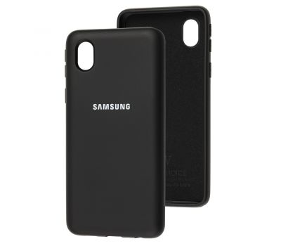 Чохол для Samsung Galaxy A01 Core (A013) Silicone Full чорний