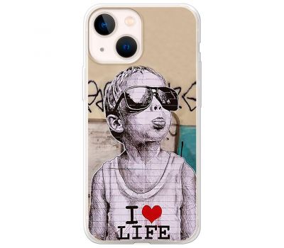 Чохол для iPhone 13 MixCase графіті I love life