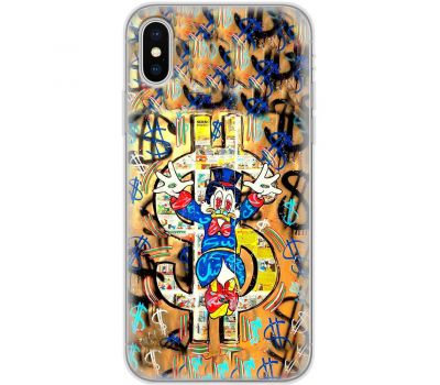 Чохол для iPhone Xs Max MixCase графіті Скрудж