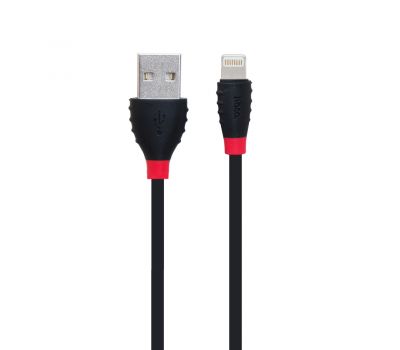 Кабель USB Hoco X27 Excellent Lightning 2.4A 1.2 m чорний 3268313