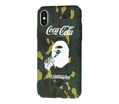 Чохол для iPhone X Soft Touch "Ibasi and Coer coca-cola
