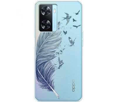 Чохол для Oppo A57s Mixcase Feather