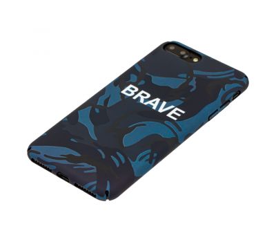 Чохол Ibasi and Coer для iPhone 7 Plus/8 Plus матове покриття Brave синій 3269617