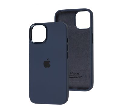 Чохол для iPhone 14 New silicone case midnighte blue