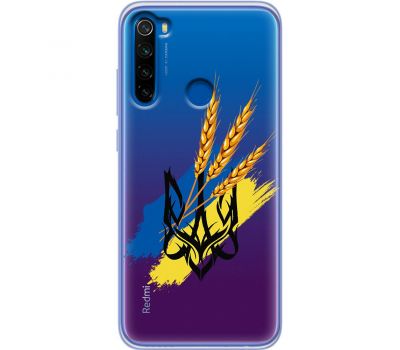 Чохол для Xiaomi Redmi Note 8T MixCase патріотичні герб із колосками