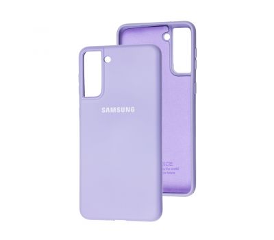 Чохол для Samsung Galaxy S21+ (G996) Silicone Full ліловий / lilac